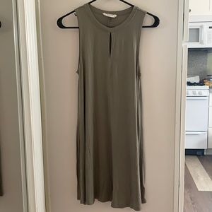 Sage green boutique dress size small